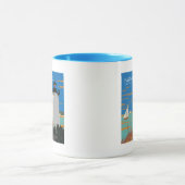 Mug Vignoble de Martha, Massachusetts | Phare (Centre)