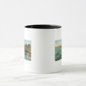 Mug Vignoble de Martha, vue aérienne de la plage (Centre)