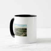 Mug Vignoble de Martha, vue aérienne d'Ocean Park (Devant gauche)
