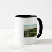 Mug Vignoble de Martha, vue aérienne d'Ocean Park (Devant droit)