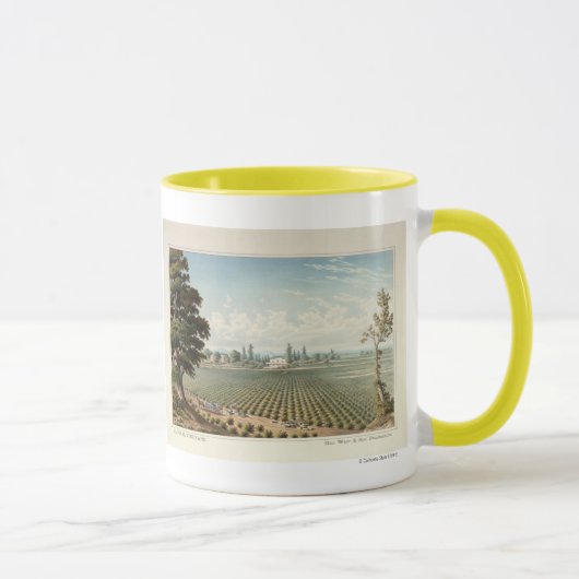 Mug Vignoble d'EL Pinal, le comté de San Joaquin (Droite)