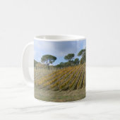 Mug Vignoble toscan en automne (Devant gauche)