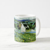 Mug Vignobles avec vue sur Auvers par Vincent van Gogh (Devant droit)