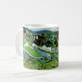 Mug Vignobles avec vue sur Auvers par Vincent van Gogh (Devant gauche)