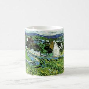 Mug Vignobles avec vue sur Auvers par Vincent van Gogh