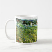 Mug Vignobles avec vue sur Auvers par Vincent van Gogh (Gauche)