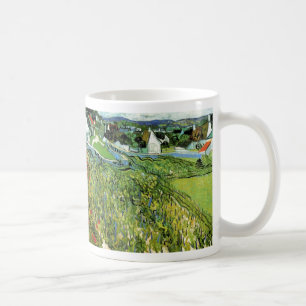 Mug Vignobles avec vue sur Auvers par Vincent van Gogh