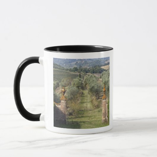 Mug Vignobles, Toscane, Italie (Gauche)