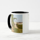 Mug Vignobles, vignes de petit verdot et la cave dans (Devant gauche)