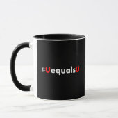 Mug VIH non détectable égale non transmettable - Minim (Gauche)