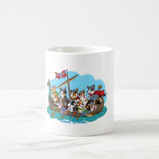 Mug Viking Corgis (Centre)