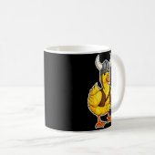 Mug Viking Duck Funny Warrior Design  (Devant droit)