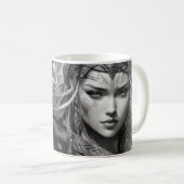 Mug - Viking féminin (Devant droit)