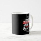 Mug Viking Grumpy Je Suis Un Vieux Homme Grincheux (Devant droit)