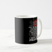 Mug Viking J'Ai Été Élevé Correctement (Devant droit)