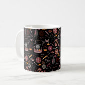 Mug Viking motif design graphique transparent (Devant gauche)