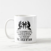 Mug Viking Raven Code (Gauche)