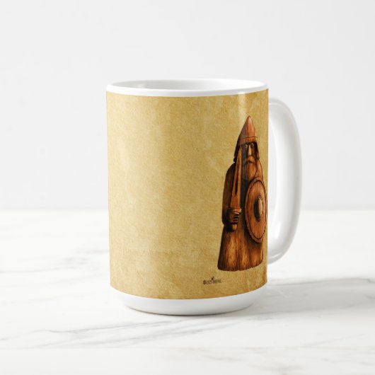 Mug Viking rustique (Devant droit)