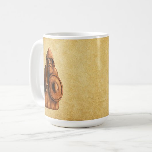 Mug Viking rustique (Devant gauche)