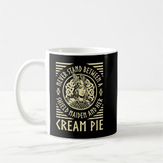 Mug Viking Shield Maiden Cream Pie Lover Norse Funny V