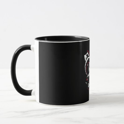 Mug "Viking Skull Logo with Axes" (Gauche)