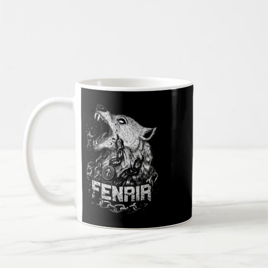Mug Viking Wolf Fenrir (Gauche)
