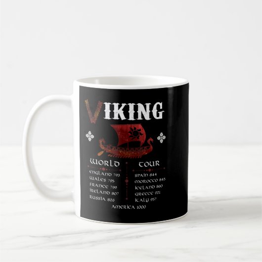 Mug Viking World Tour Viking Ship (Gauche)