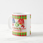 Mug Vilain du concours de pull de Noël (Devant gauche)