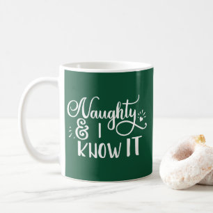 Mug vilain et je le sais c'est drôle Noël