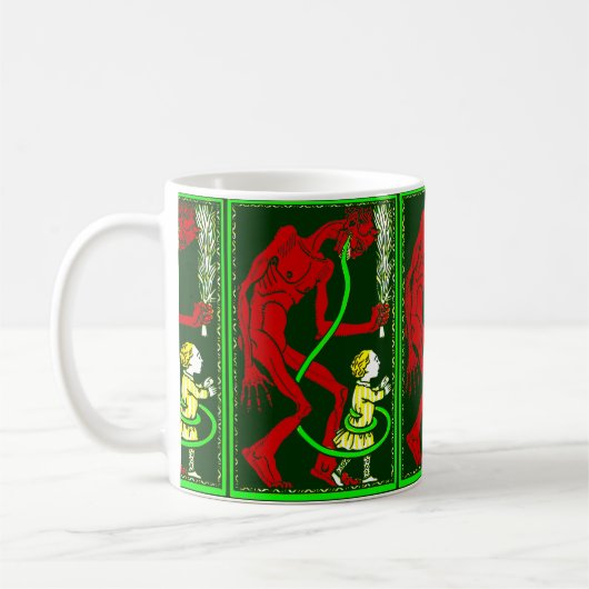 Mug vilain Noël krampus enfant victorien (Gauche)