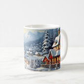Mug Village de Nice le jour de Noël (Devant droit)