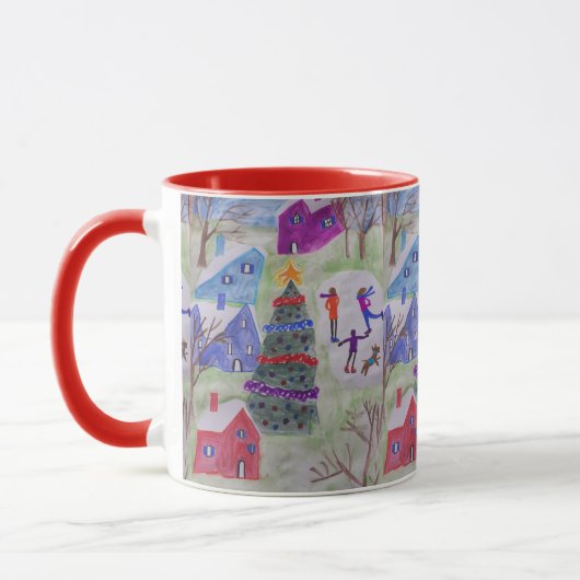 Mug Village de Noël (Gauche)