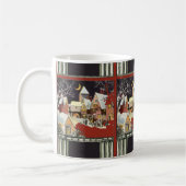 Mug Village de Noël, ajouter du texte (Gauche)