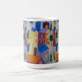 Mug Village d'été Abstrait (Centre)