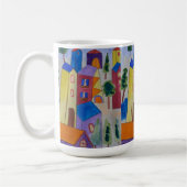 Mug Village d'été Abstrait (Gauche)