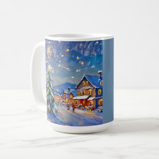 Mug Village d'hiver (Devant gauche)