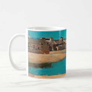 Mug Village en bord de mer en Bretagne par Odilon Redo