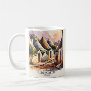 Mug Village Italien Trulli Vintage Alberobello Pouille