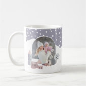 Mug Village neige - Vacances d'hiver Photo (Gauche)