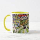 Mug Village Rue Auvers Marches Figures Van Gogh Fine (Gauche)