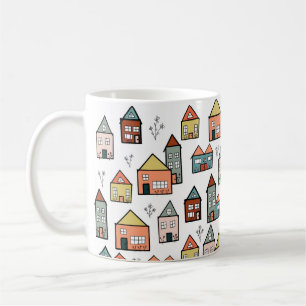 Mug village vintage