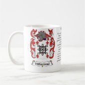Mug Villarreal, l'origine, signification et la crête (Gauche)