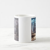 Mug Ville abandonnée | Monde Dystopique post-apocalypt (Centre)