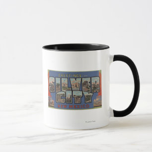 Mug Ville argentée, Nouveau Mexique - grandes scènes