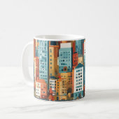 Mug Ville colorée (Devant gauche)