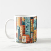 Mug Ville colorée (Gauche)