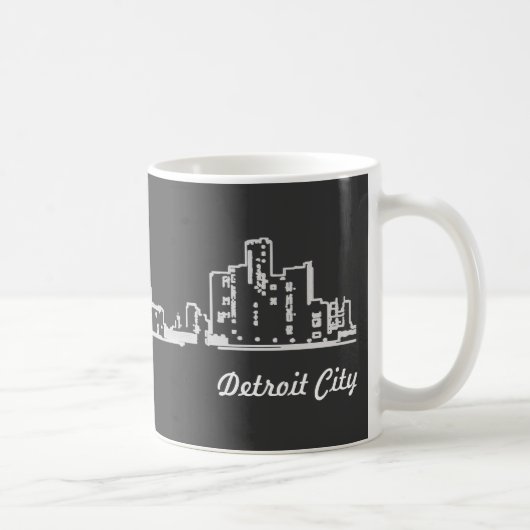 Mug Ville de Detroit (Droite)