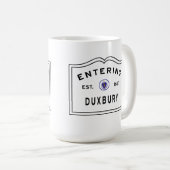 Mug Ville de Duxbury Massachusetts (Devant droit)