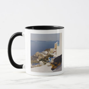 Mug Ville de la Grèce, île de Santorini, Oia, sommeil