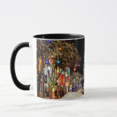 Mug Ville de neige de Noël colorée (Gauche)